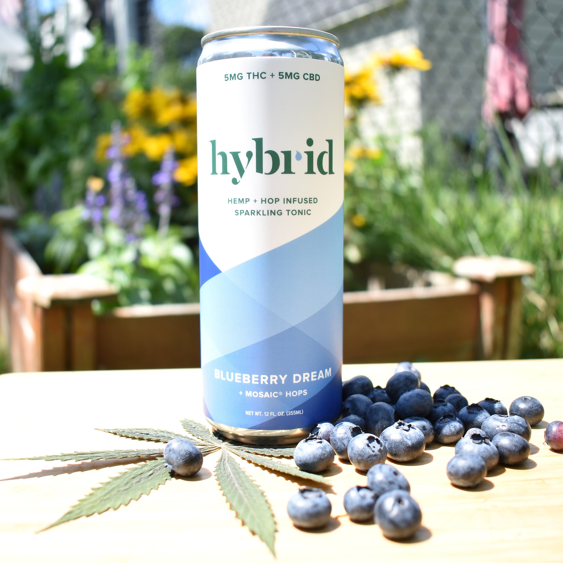 Hybrid Tonic Blueberry Dream with berries