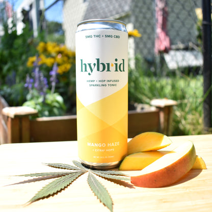 Hybrid Tonic Mango Haze with Mangoes
